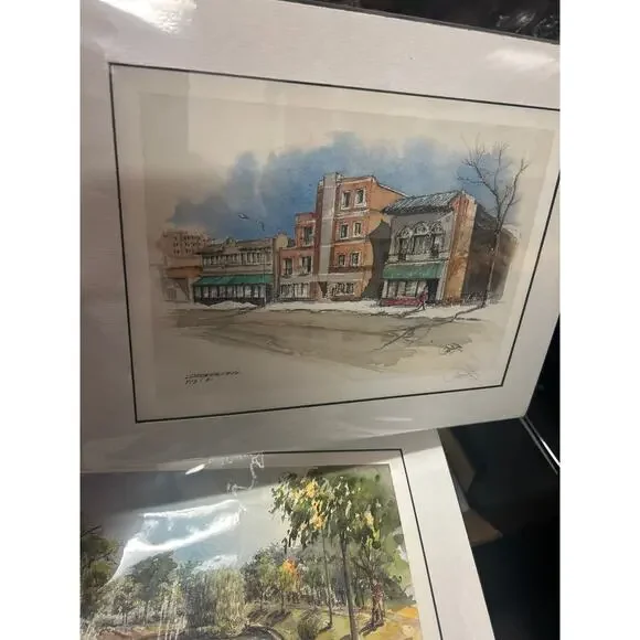 Original giclee print Patricia Mejia Evanston IL Arrington Pond Chicago A r